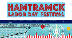 Desktop Screenshot of hamtownfest.com